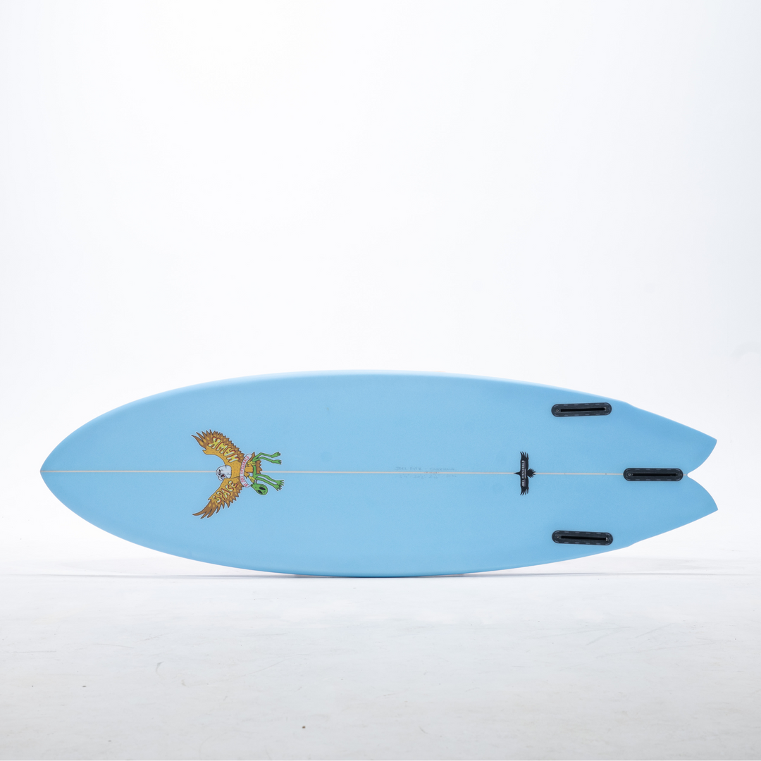 Space Hawk Twin Fin + Stabiliser