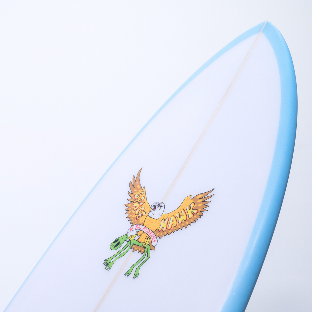 Space Hawk Twin Fin + Stabiliser