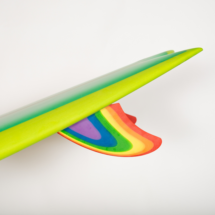 Rainbow Hybrid Keel Twin Fin