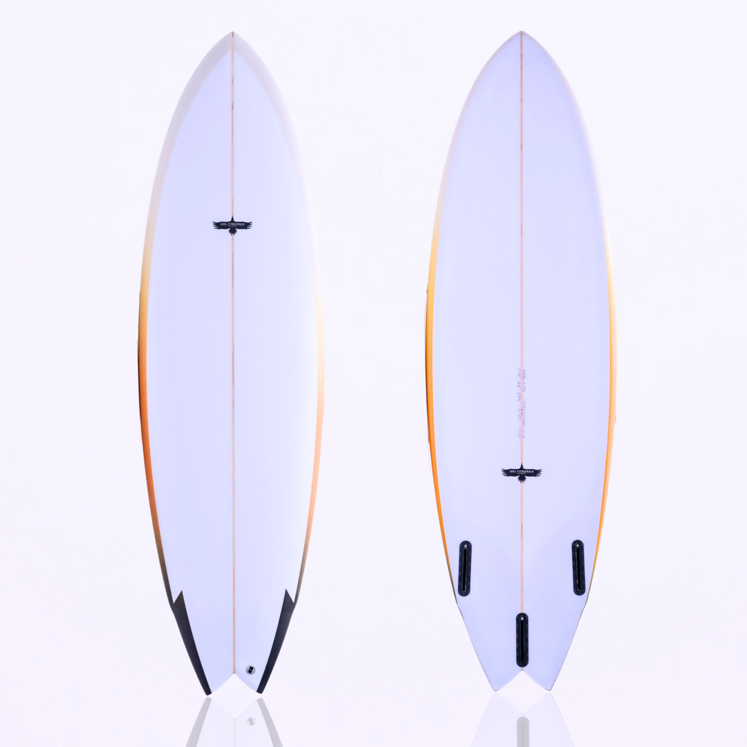 Joel Fitz Tomahawk 2.0 Twin Fin + Rear