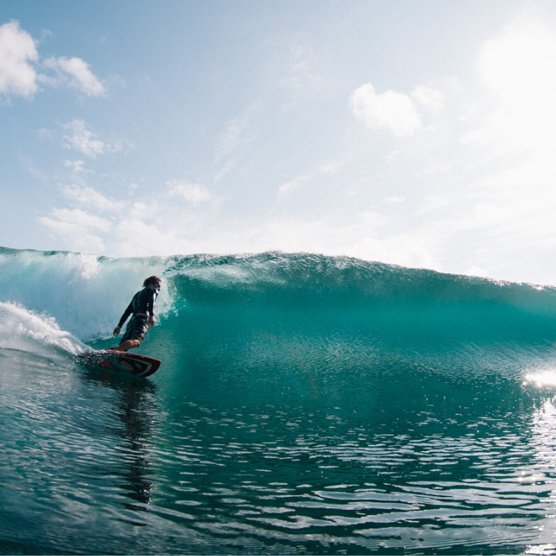 Ozzy's Tomahawk Step-Up Twin Fin